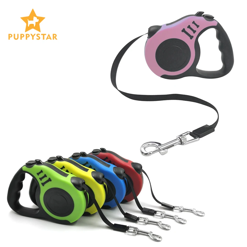 3 м/5 м Рулетка для собак автоматический регулируемые поводки чихуахуа Питбуль