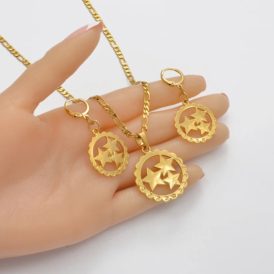 Комплект из колье и серёг для женщин|Ювелирные наборы| |