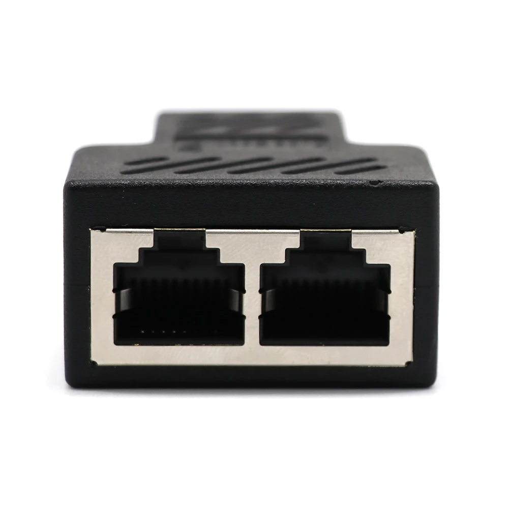 Адаптер Ethernet кабеля от 1 до 2 каналов удлинитель Lan сплиттер для интернет вход