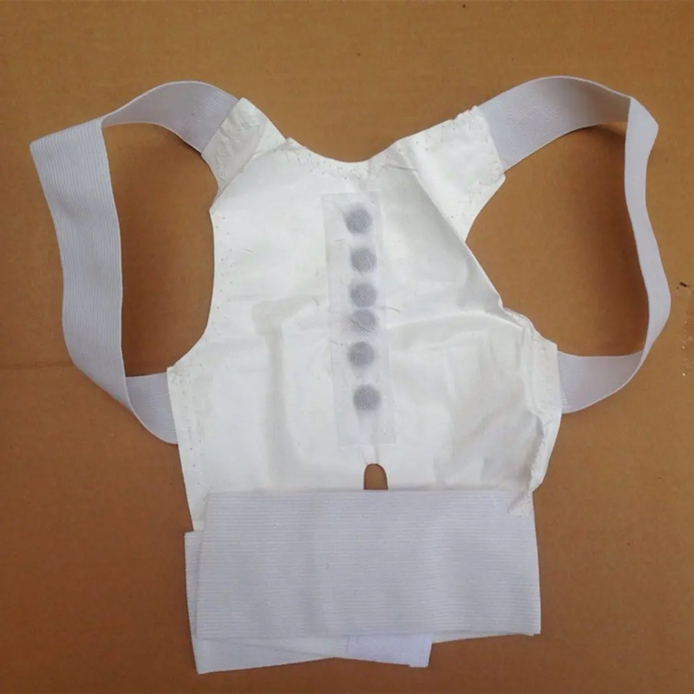 

Breathable Magnetic Posture Back Support Elastic Humpback Posture Corrector Shoulder Back Posture Orthotic Magic Strap