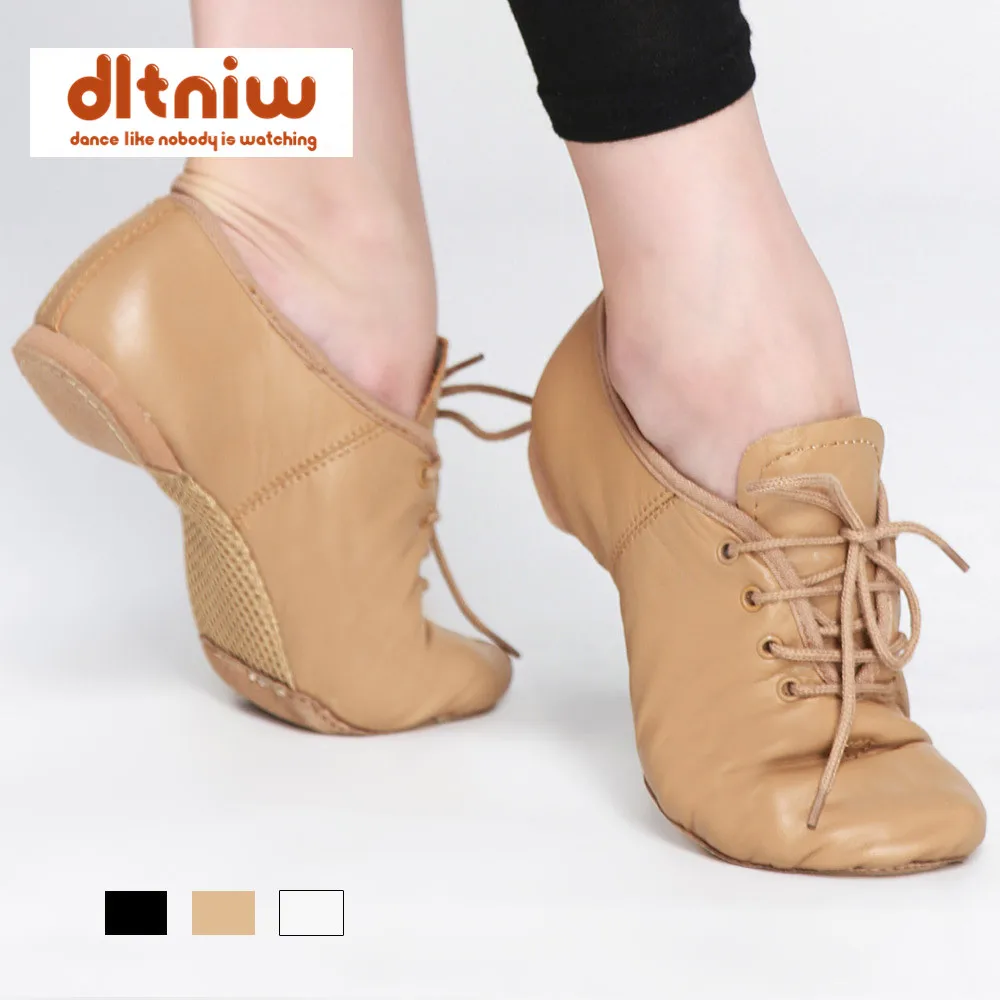 Танцевальные туфли из воловьей кожи на шнуровке с усиленной подошвой | Спорт и