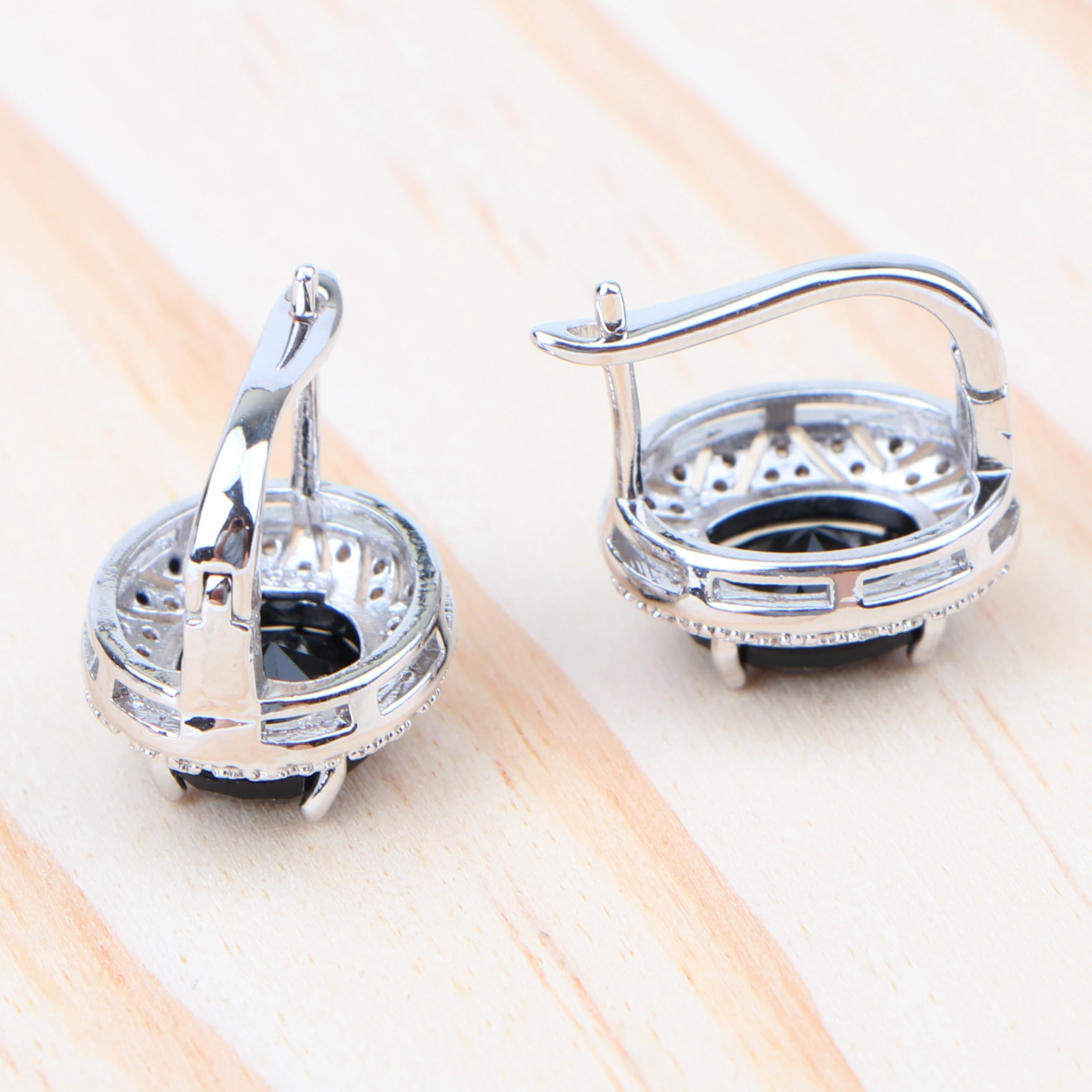 Свадебные Женские Ювелирные наборы из кубического циркония серебряные 925