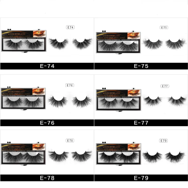 Ресницы норковые ресницы перекрещивающиеся пряди без жестокости 3D 25 мм мягкие