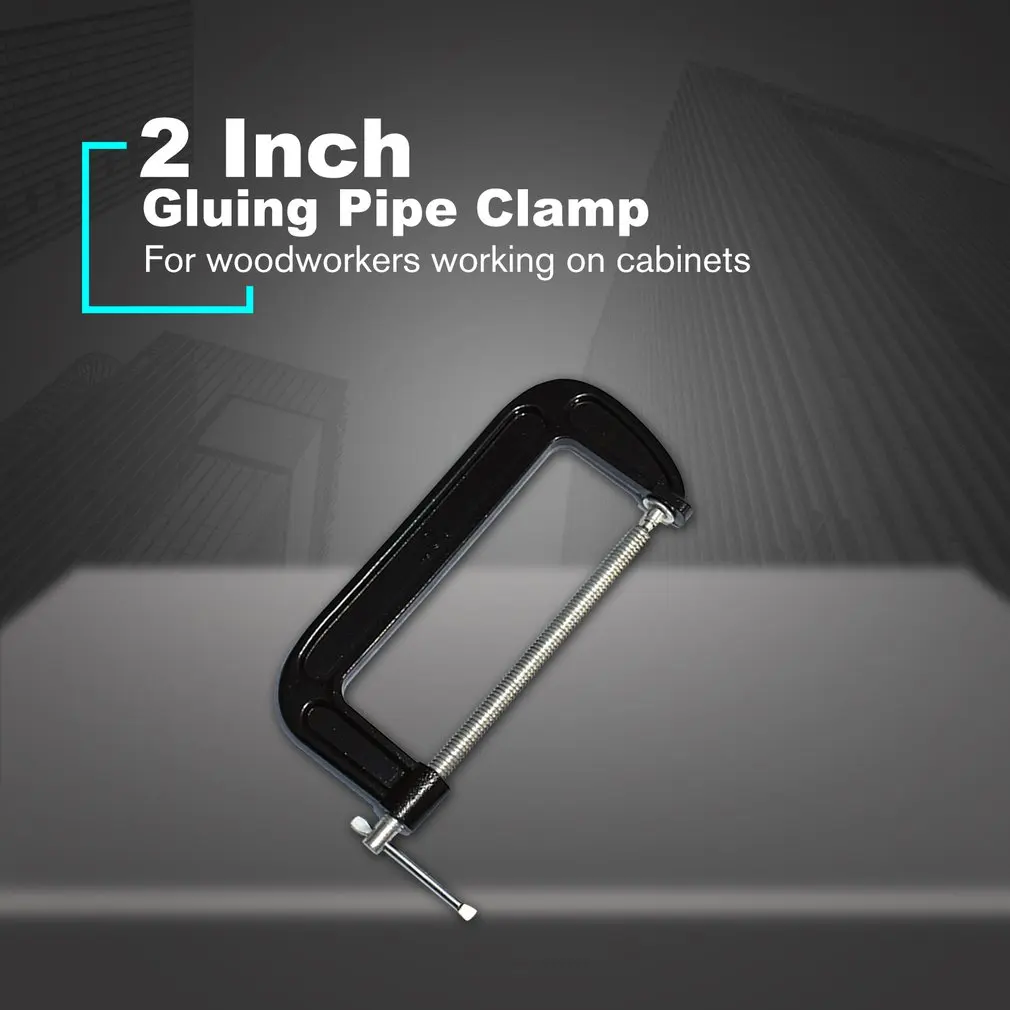Профессиональный 2/4/6 дюймов Железный деревянный Клеящий Зажим для труб