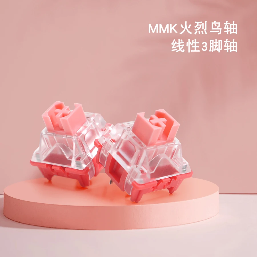 

Momoka Flam switches Linear 62g Double springs structure Prelubed switch RGB Keyboard