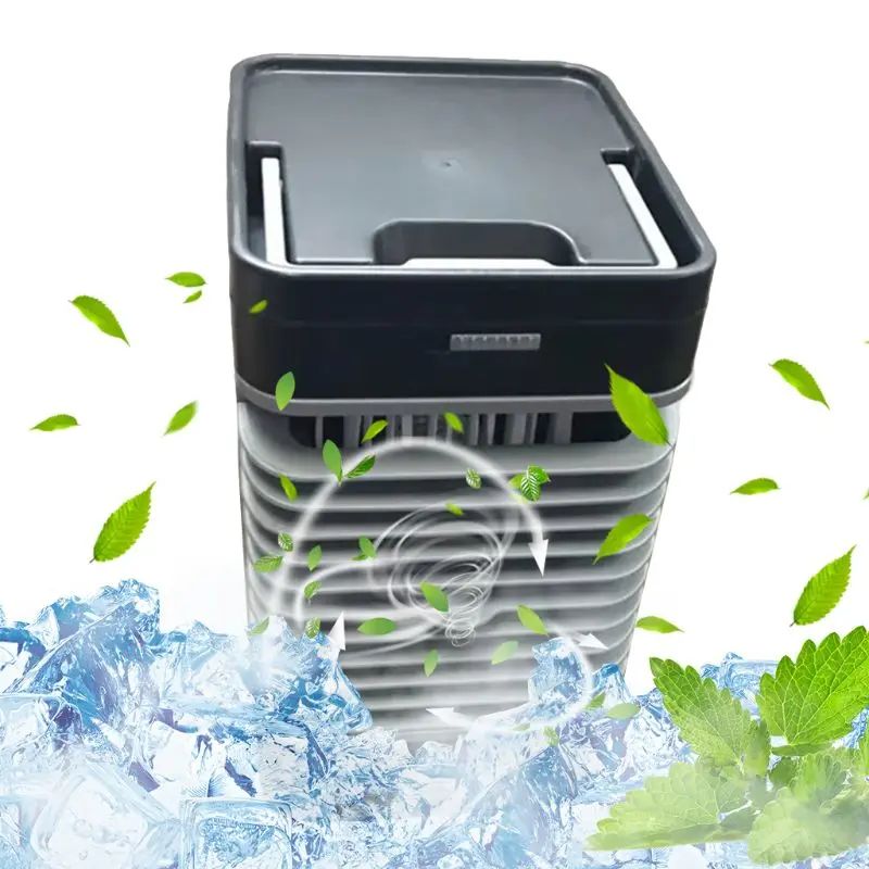 

3 In 1 Mini USB Portable Air Conditioner Conditioning Humidifier Purifier Air Cooler Personal Space Cooling Fan For Office Home