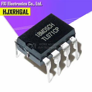 10PCS TL071CP TL071 DIP-8 Operational Amplifier New Original