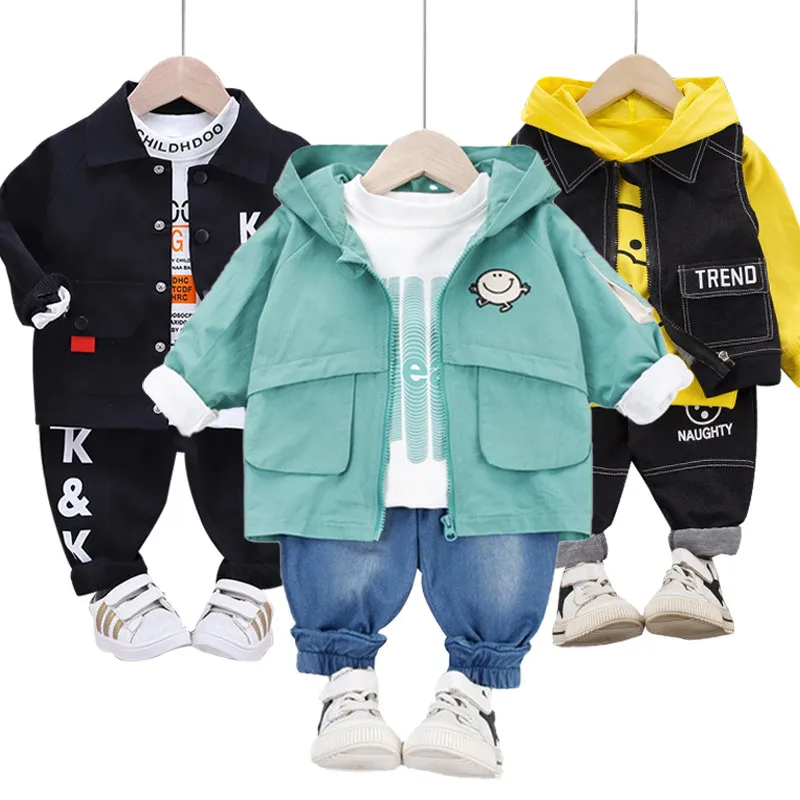 

suit clothes New infant pcs children foreign cotton autumn boys suits infant home spring and 3 clothes clothing leisure baby clo
