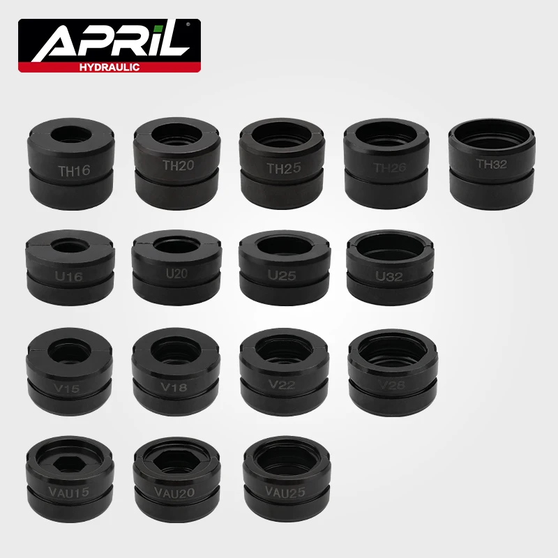 Виды гидравлических труб обжимные плашки TH U трубы Плашки для Pex фитингов и V M VAU VUS