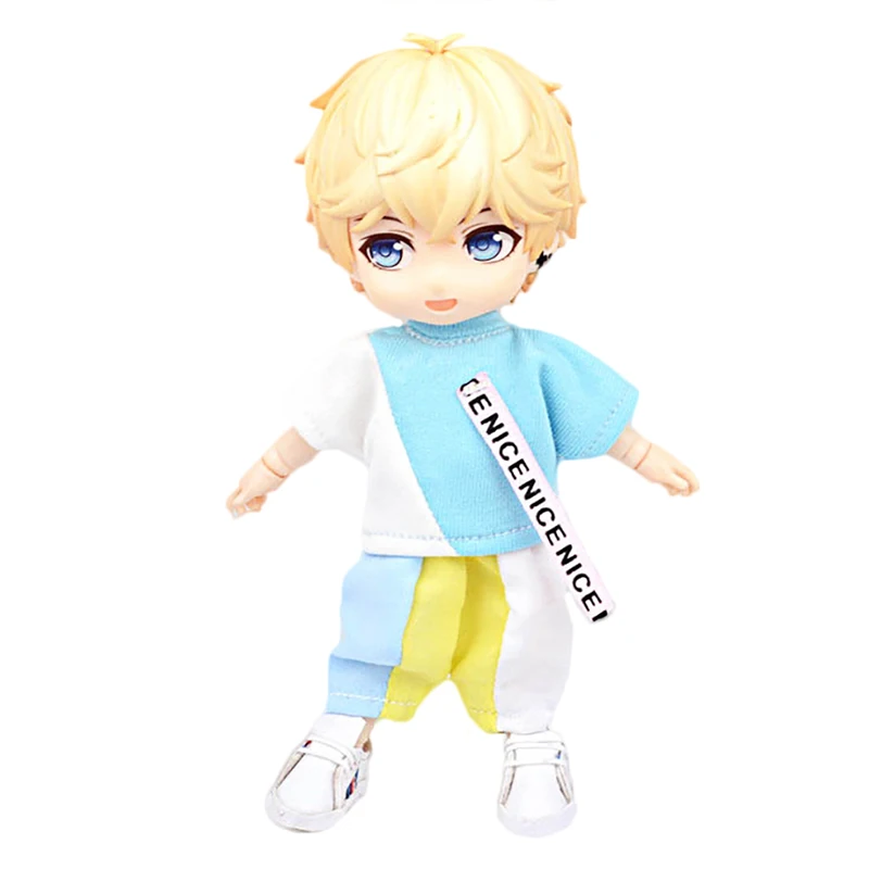 Одежда для куклы obitsu 11 рубашка с коротким рукавом ob11 obitsu11 Молли ГСК 1/12 BJD