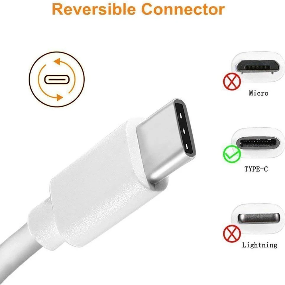 USB Type C Cable for Samsung Galaxy S10 S9 to A TPE Charging Data Sync 2A 2.0 Cord Xiaomi Redmi | Мобильные телефоны и