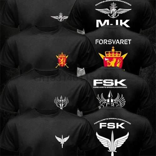 Новая футболка спецназа норвежской армии для скларетов | Мужская одежда