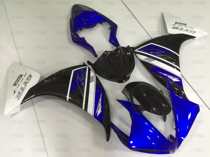Abs обтекатель для YZF1000 R1 09 10 YAMAHA YZFR1 мотоцикл 2011 2009 - синий белый | Автомобили и