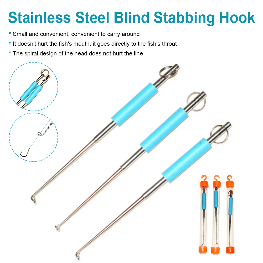 

Fish Hook Disconnect Remove Security Extractor Stainless Steel Silicone Simple Fish Hook Remover Fishing Tool Equipment