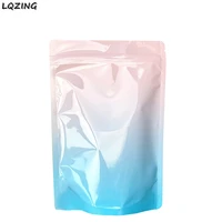 heat sealable zip lock bag smell proof stand up food pouch foil bags handmade candycookiessnack baking zipper storage package