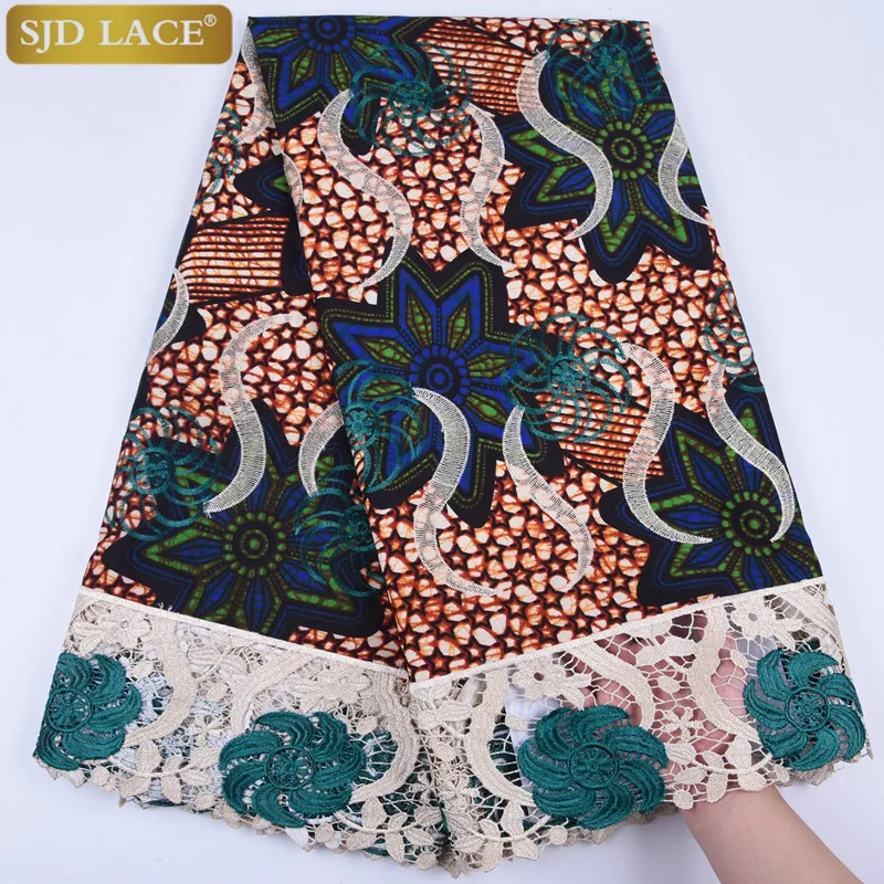 Африканская Вощеная кружевная ткань горячая Распродажа последнее поступление