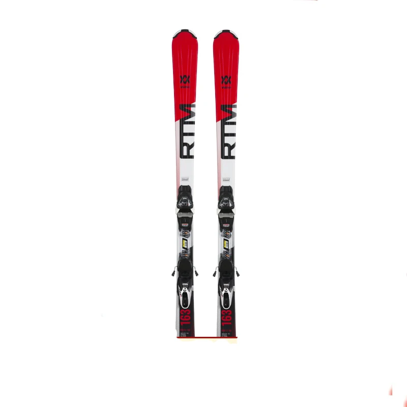 

Snowboarding All - Around Board And Full-Sensing Wood Core Red Skis Alpine Skiing Double Board Beginner Skis Men And Women
