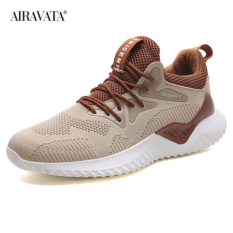 

Newbeads Men's Running Sneakers Shoes Breathable Comfortable Lace-Up Soft Walking Footwear Casual Sports Shoes Wear-Resisitant