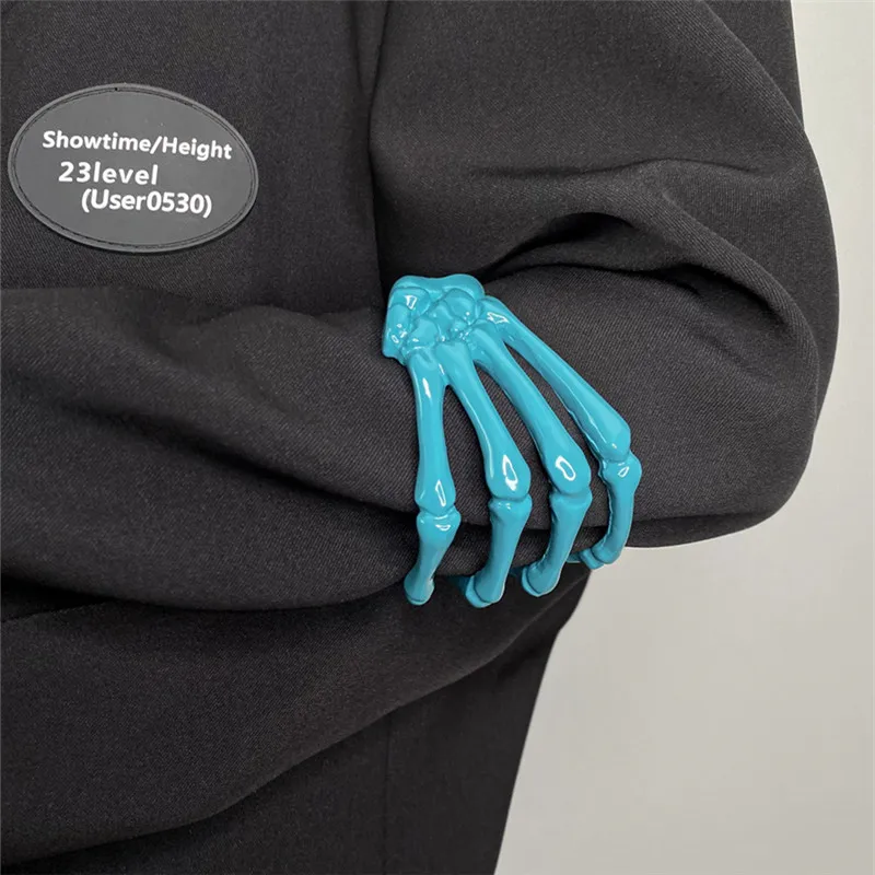 Женский металлический зажим для волос рубашка в стиле хип-хоп с рукавом виде лапы