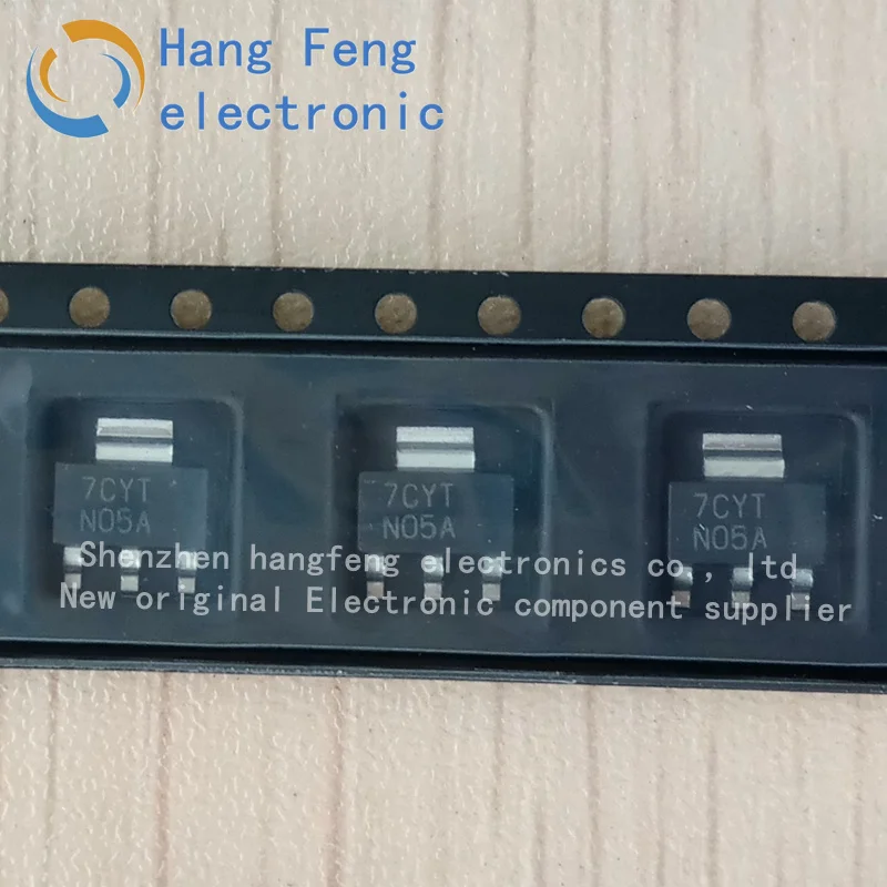 10PCS LM1117MPX-3.3 LM1117MPX-3.3/NOPB LM1117MP-3.3 N05A 800mA low Voltage drop Linear regulator SOT-223 New original - купить по