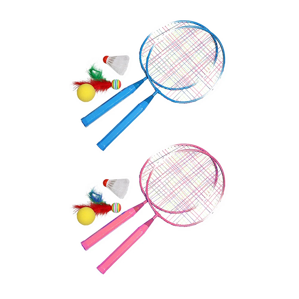 

Casual Playing Games Outdoor Sports Racket with Shuttlecock Professional Rackets Set for Children Kids
