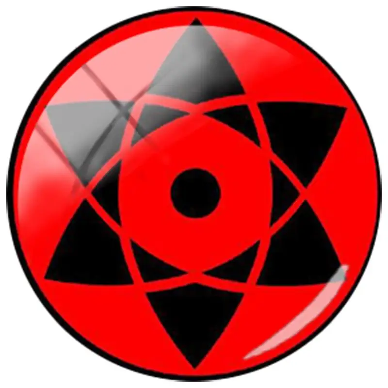 NA33 TAFREE DIY японский аниме дизайн Sharingan стеклянный кабошонный КУПОЛ 12 мм/15 мм/16 мм/18 мм/20 мм/25 мм Ювелирные изделия NA03 - Цвет: NA33
