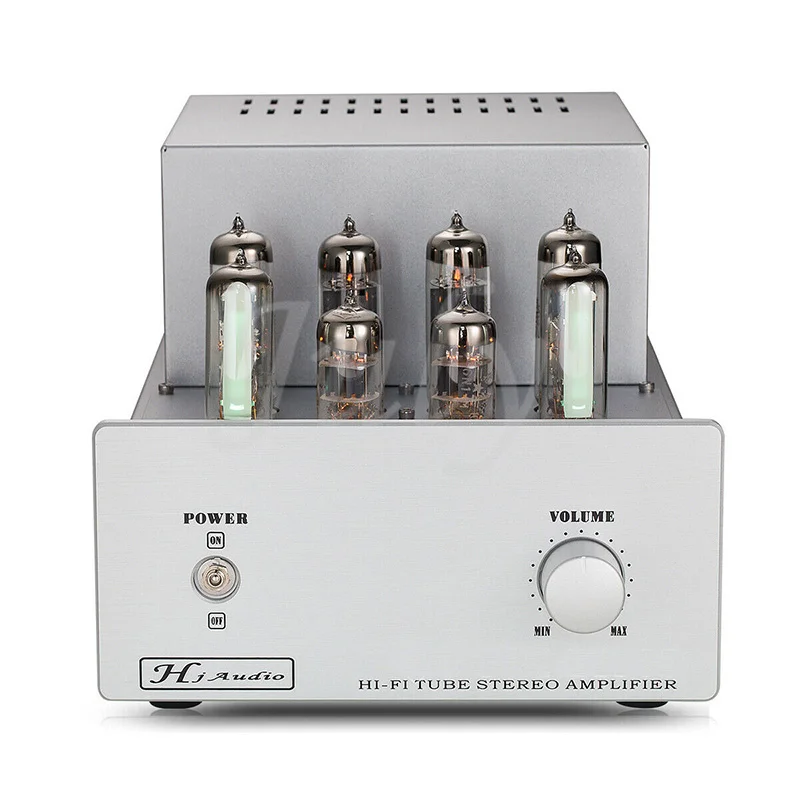 

DIY kits ST-6P14/EL84PP tube push-pull tube amplifier, 2*13W stereo combined power amplifier, 6E2 level indicator, 28HZ-20KHZ
