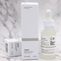 buffet multi technology peptide serum hyaluronic acid anti wrinkle anti aging repair face fades fine lines firm skin