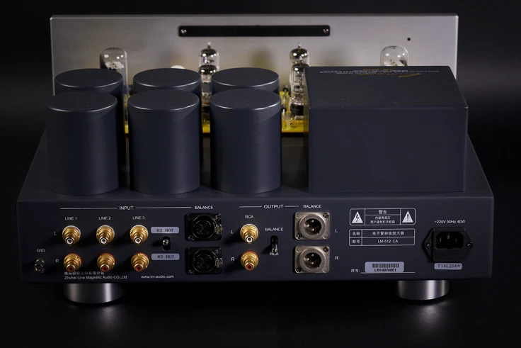 W-002 линейный магнитный LM-512CA ламповый усилитель предусилитель 3* RCA 1* XLR вход 6KZ8 6922 22DE4 с пультом дистанционного управления