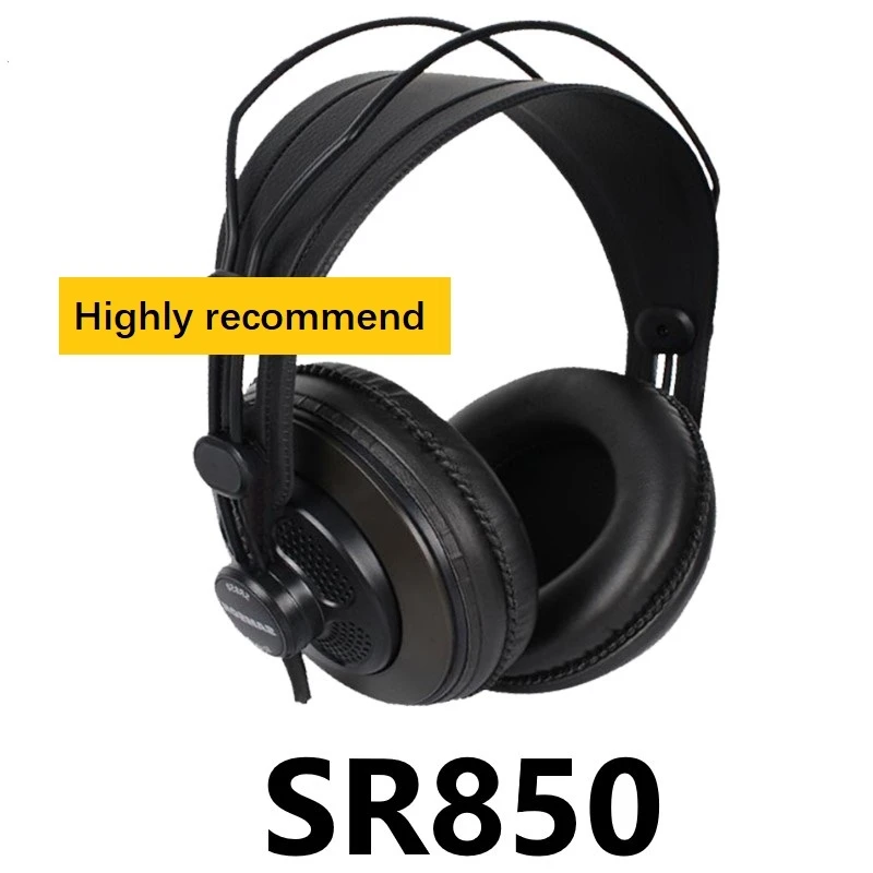 

100% Original SR850 Monitoring HIFI Headset Semi-Open-Back Headphone