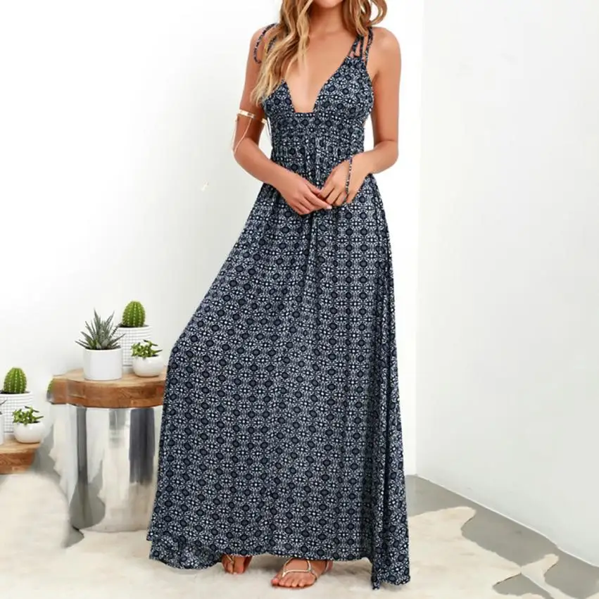 Глубокий v-образный вырез платье с открытой спиной летние пикантные 2019 шифоновое