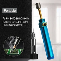 butane gas soldering iron cordless hot air gun soldering pen burner gas torch portable soldering iron pen hand tool