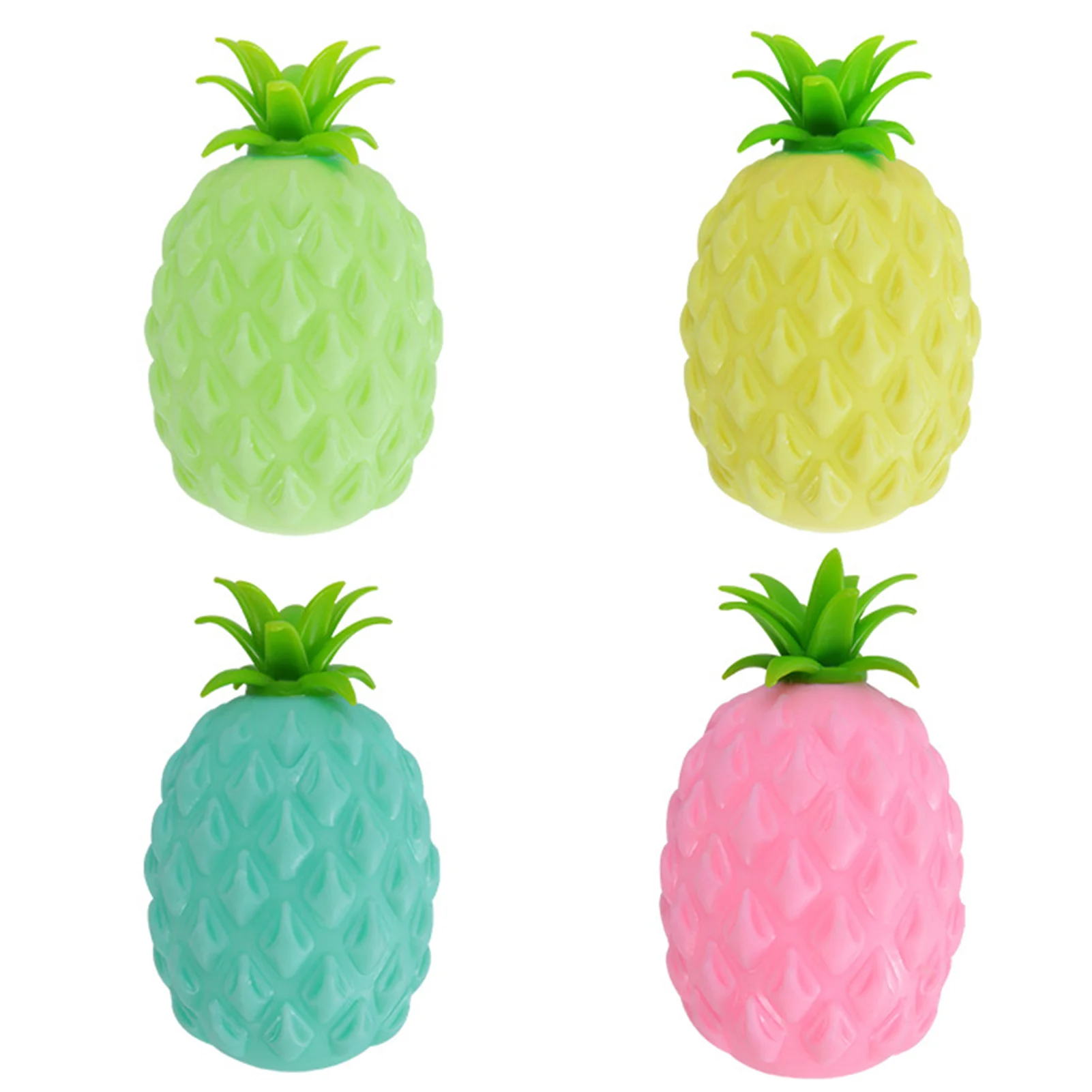 

Unzip Pineapple Squeeze Ball TRP Sensory Squeeze Toy Creative Tricky Simulation Fruit Vent Ball For Kids Adults Gifts Admired