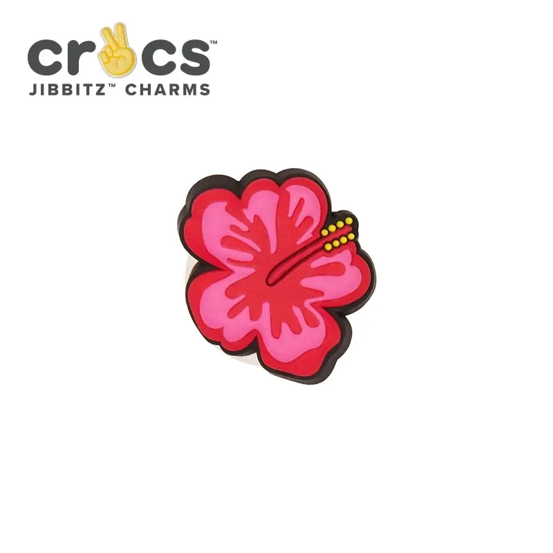 CROCS Jibbitz Hibiscus|Украшения для обуви| |