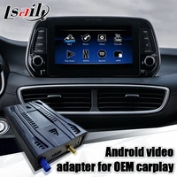 android youtube navigation video interface adapter for the car with oem carplay for hyundai by lsailt
