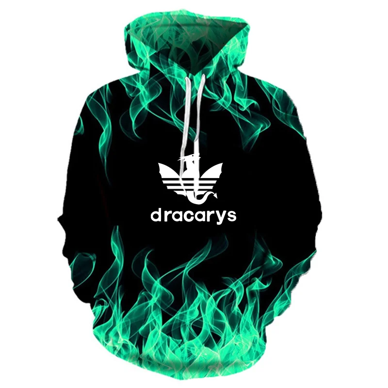 

Красочная толстовка с пламенем для мужчин и женщин, пуловер с капюшоном и цифровым 3D принтом огня, осенняя Повседневная забавная толстовка ...