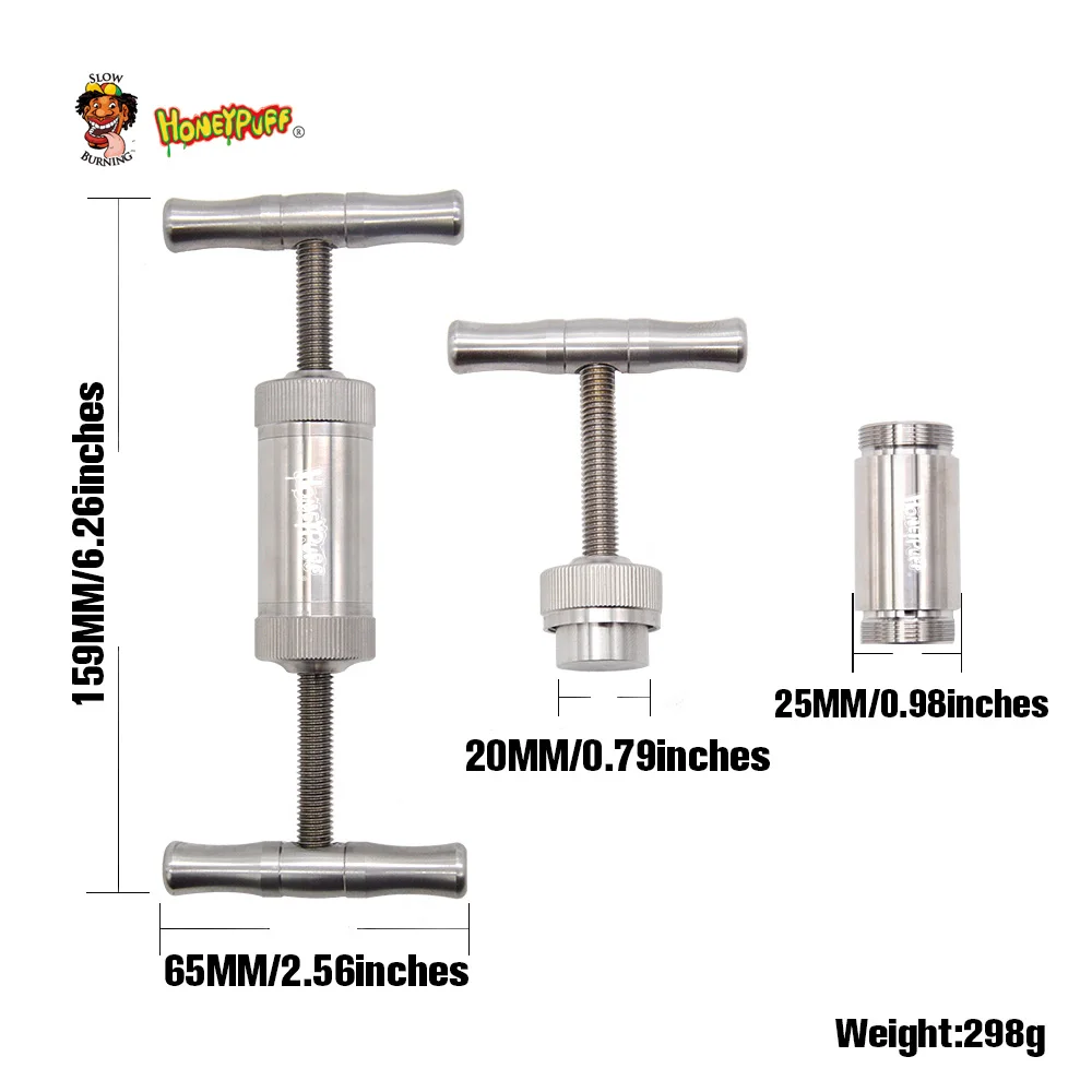 HORNET H Пыльца Пресс инструмент Сверхмощный нержавеющая сталь две ручные ручки