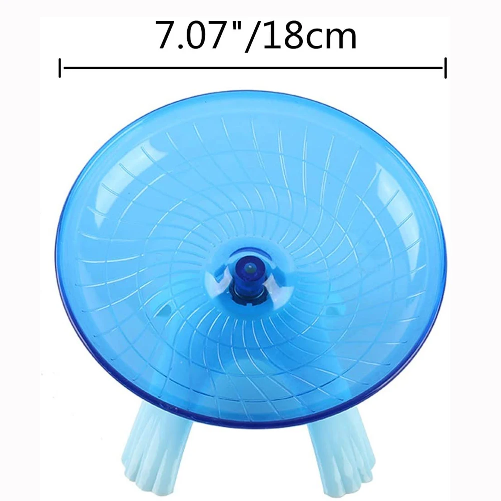 

18cm Running Wheel Pet Toy Flying Saucer Hamster Toy Pet Machine Small Animal Hamster Accessories Squirrel Wheel