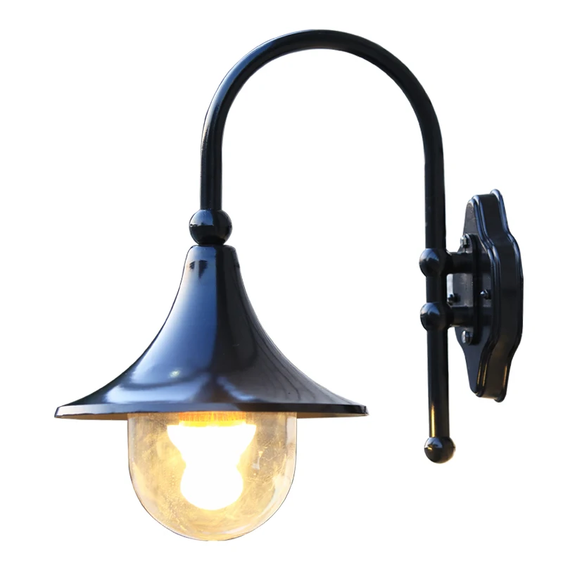 Наружная настенная лампа Водонепроницаемая для внутреннего двора Европейский