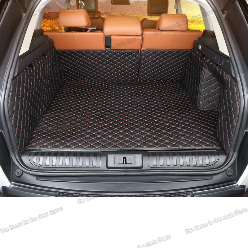 Lsrtw2017 Роскошный Коврик для багажника автомобиля из волоконной кожи range rover sport 2014