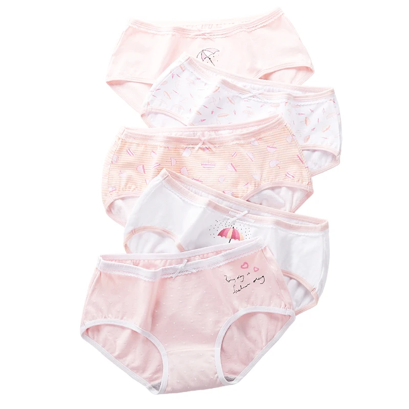 LANGSHA 5 шт./компл. новые хлопковые трусики женские трусы сексуальное нижнее белье с