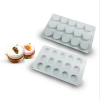 multi holes cylindrical french mousse silicone cake mold diy baking mold silicone fondant muffin moule cookie baking tool