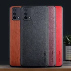 Кожаный чехол для Oppo Reno6 Lite, роскошный защитный чехол из искусственной кожи в деловом стиле ретро с узором Личи для oppo reno 6 lite, чехол