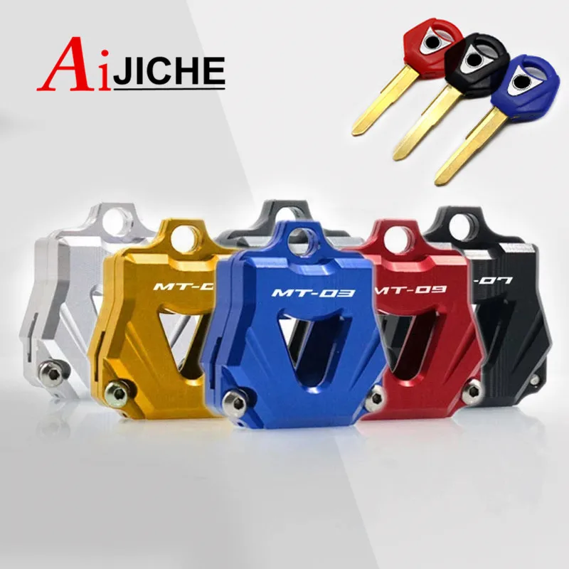 Для YAMAHA MT03 MT07 MT09 MT-09 YZF R1 R6 XJR1300 MT-07 Крышка для ключа мотоцикла CNC креативные товары