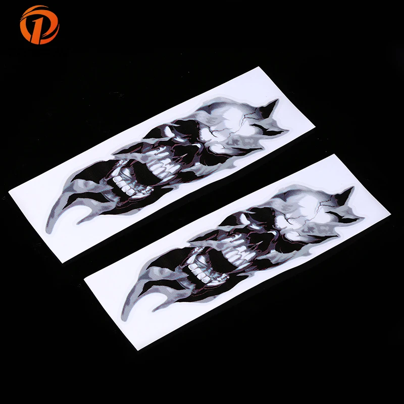 

Posbay специальная крутая наклейка для мотоцикла, автомобильный стиль, 3D череп, наклейки для скелета, наклейки для мотоцикла, украшение для мот...