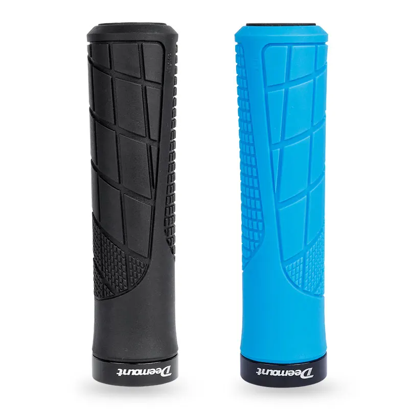 

Bicycle Cycling Handlebar Cover Mountain Road Bike MTB Grips Smooth Soft Rubber Aluminum Alloy Anti-slip Grip like