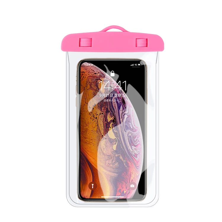 Плотный водонепроницаемый чехол для подводного погружения телефона из ПВХ