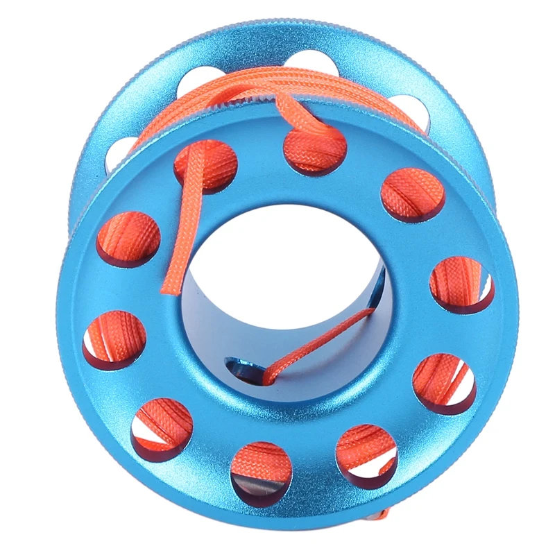 

Surface Marker Buoy Set Diver Below Signal Flag Tube with 15M Spool Reel Scuba Diving Equipment for Diving Scuba