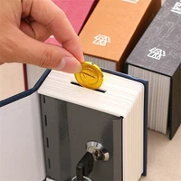 creative dictionary mini safe box book money hidden secret security lock cash money coin storage key locker for kid gifts