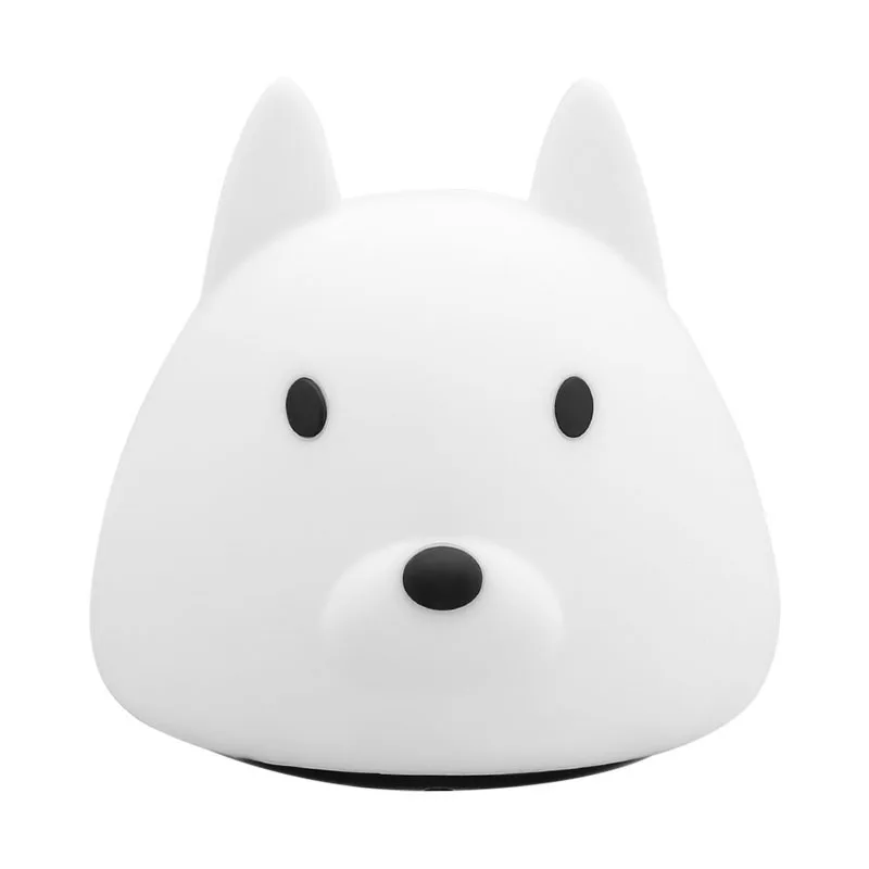 

Colorful cartoon charging led nightlight pat lamp bedside lamp